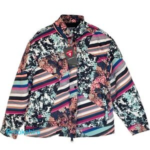 FP Movement Free People Bunny Slope Printed Ski Jacket Size Medium